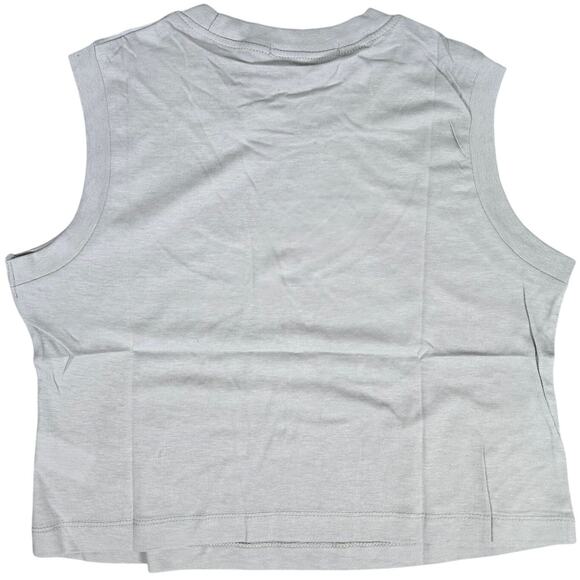 WeWoreWhat Light Grey Cotton Jersey Muscle Tee M NWT‎ - Picture 2 of 9